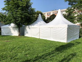 Pagoda sátor 5x5 méteres-24